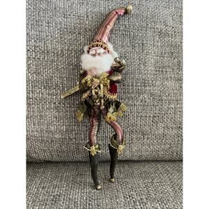 Mark Roberts Collection Christmas Holiday Pixie Elf Bendable Legs Decoration NWT